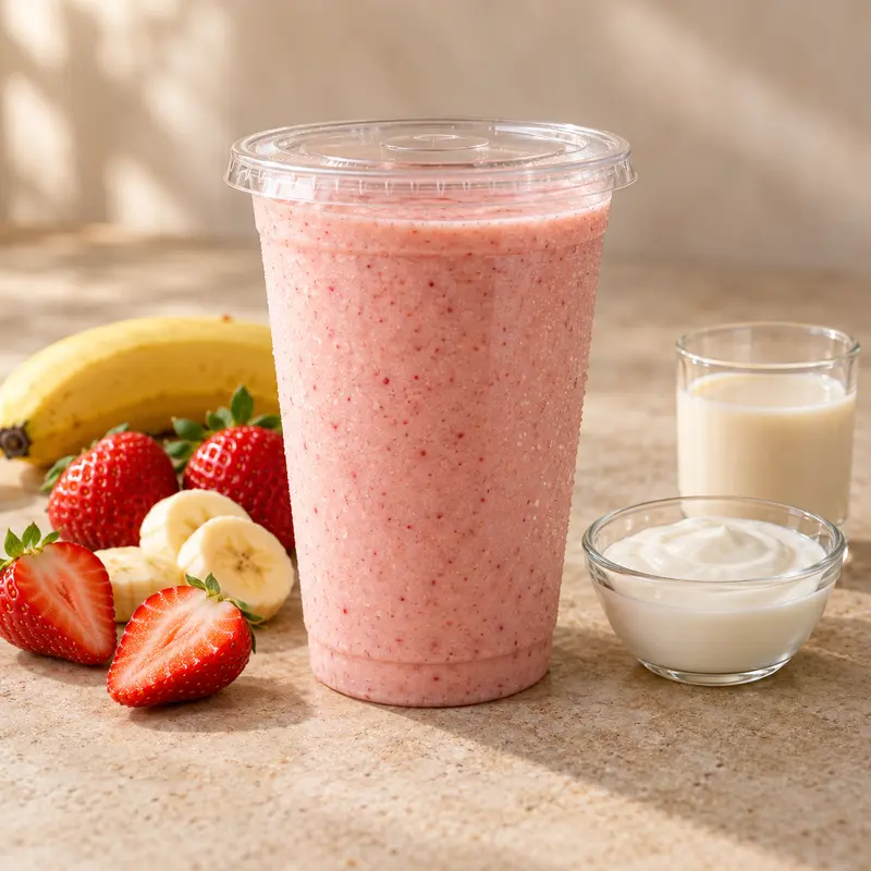 Strawberry Banana — illustrative recipe-based image